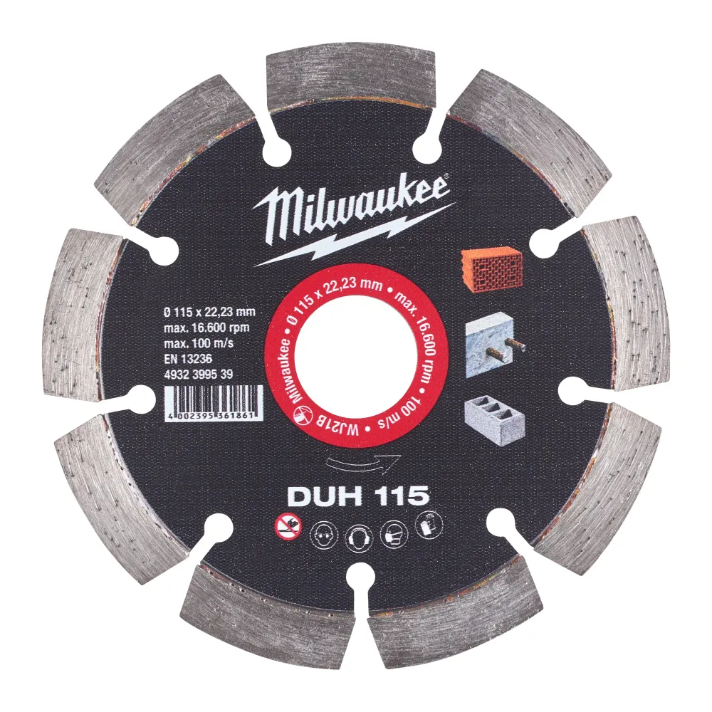 Tarcza diamentowa do betonu DUH 115 x 22,2 mm | 4932399539