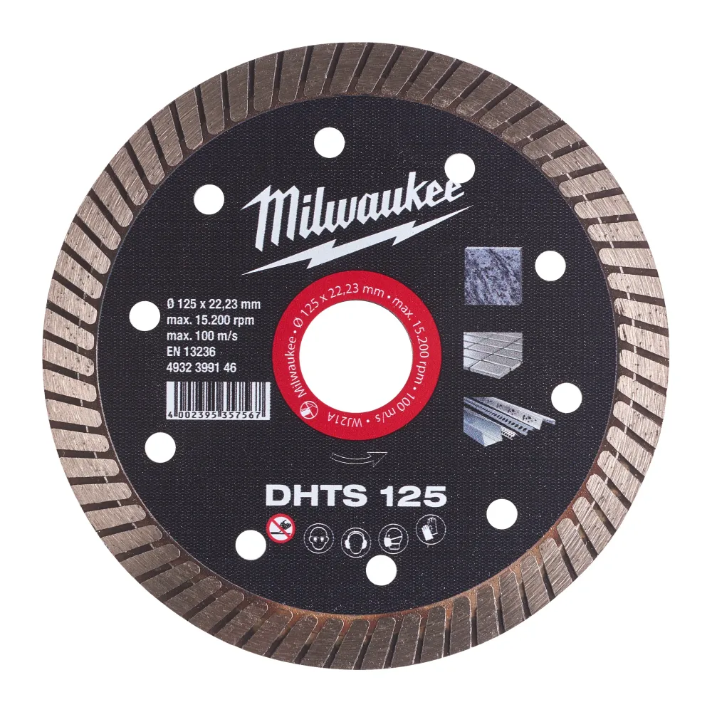 Tarcza diamentowa DHTS do płytek betonowych 125 x 22,2 mm | 4932399146