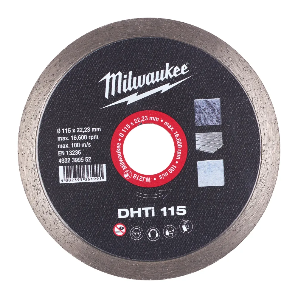 Tarcza diamentowa do płytek ceramicznych DHTi 115 x 22,2 mm | 4932399552