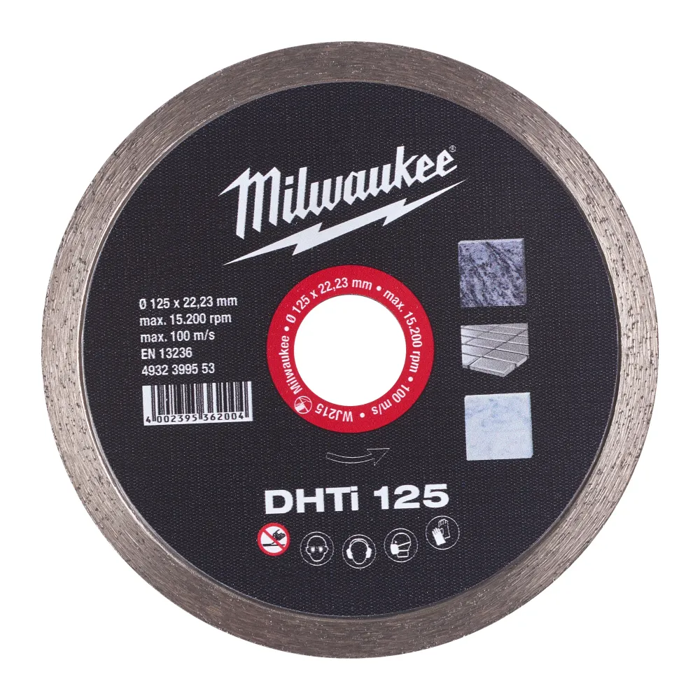 Tarcza diamentowa do płytek ceramicznych DHTi 125 x 22,2 mm | 4932399553