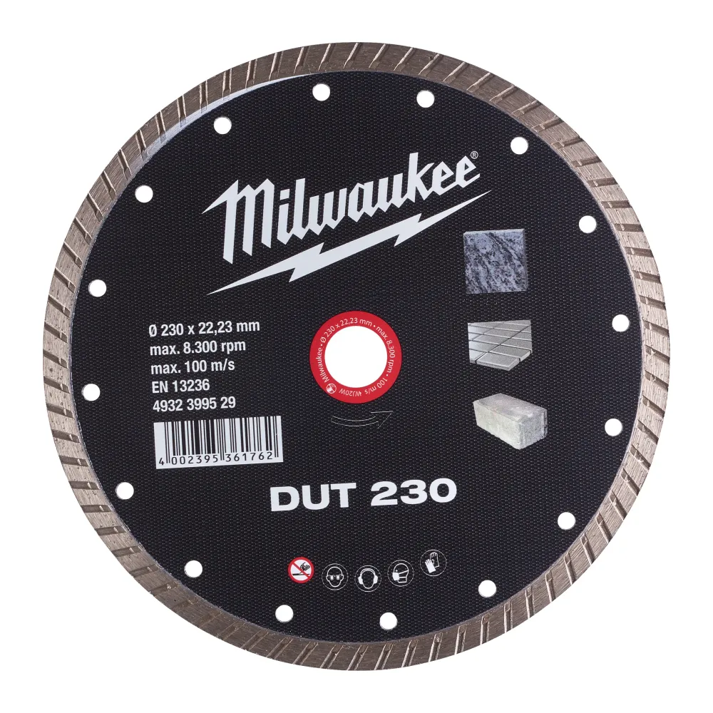 Tarcza diamentowa uniwersalna DUT 230 x 22,2 mm | 4932399529