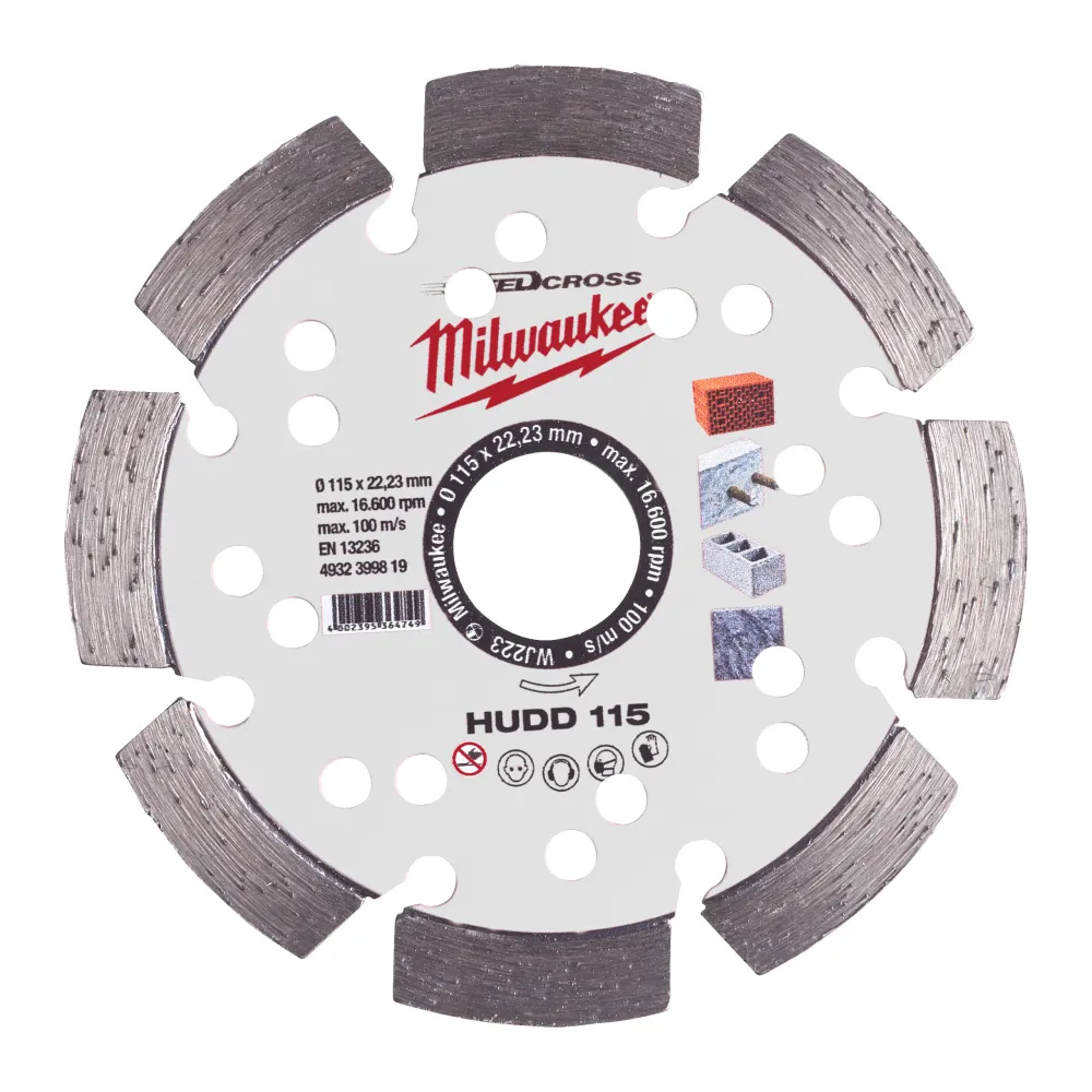 Tarcza diamentowa uniwersalna HUDD 115 mm | 4932399819
