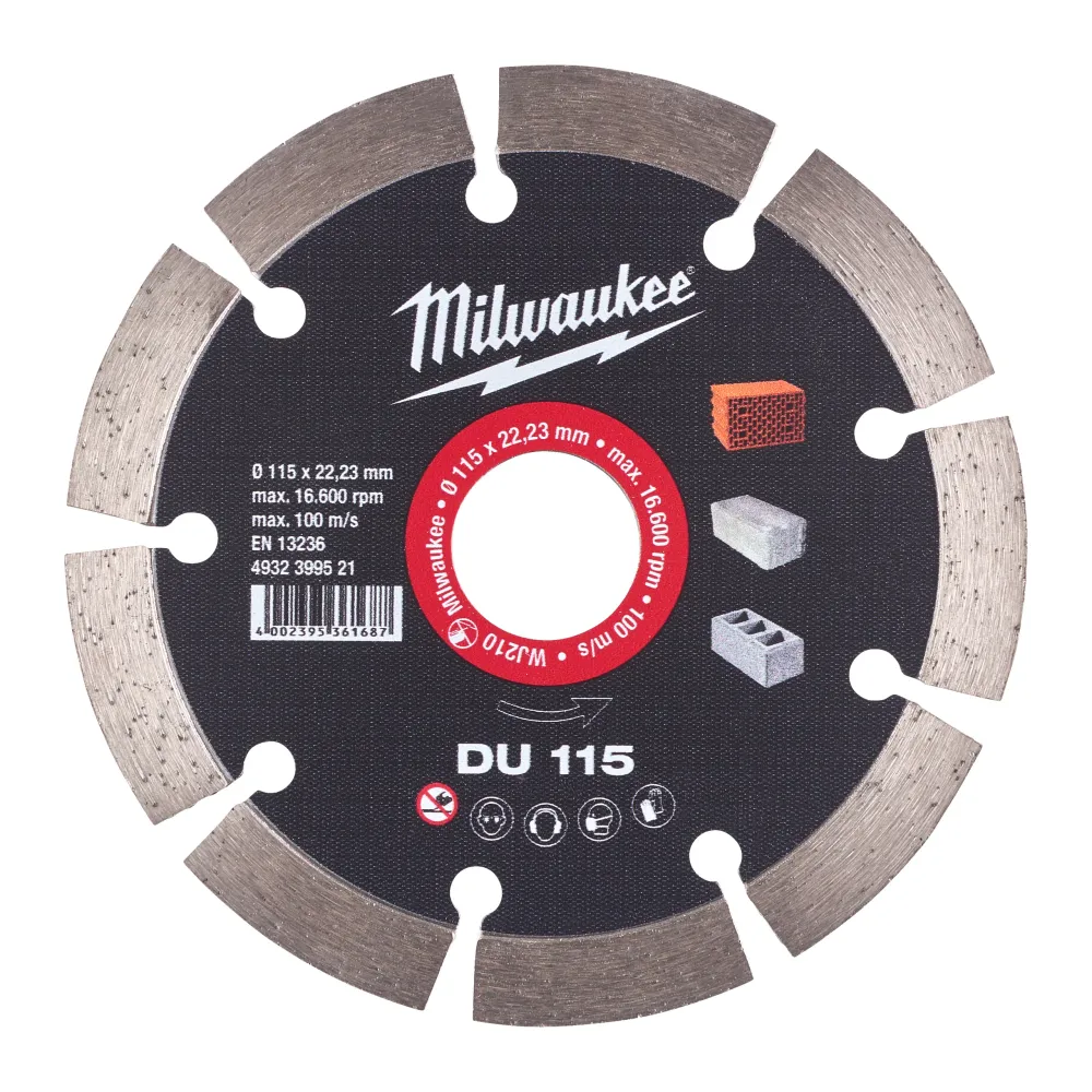 Uniwersalna tarcza diamentowa DU 115 x 22,2 mm | 4932399521