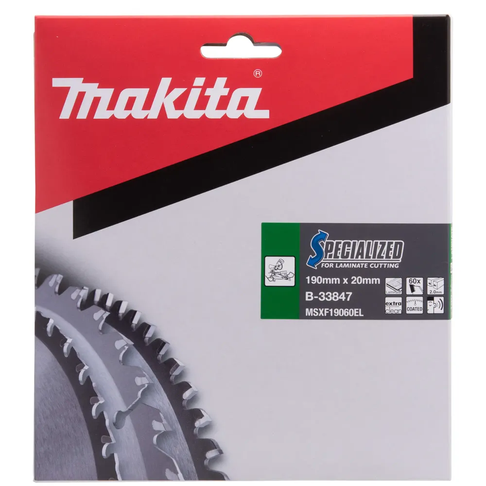 Specjalizowana tarcza TCT Makita B-33847