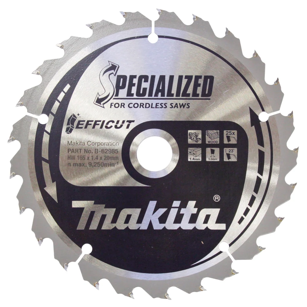 Tarcza drewniana Makita B-62985 165 mm