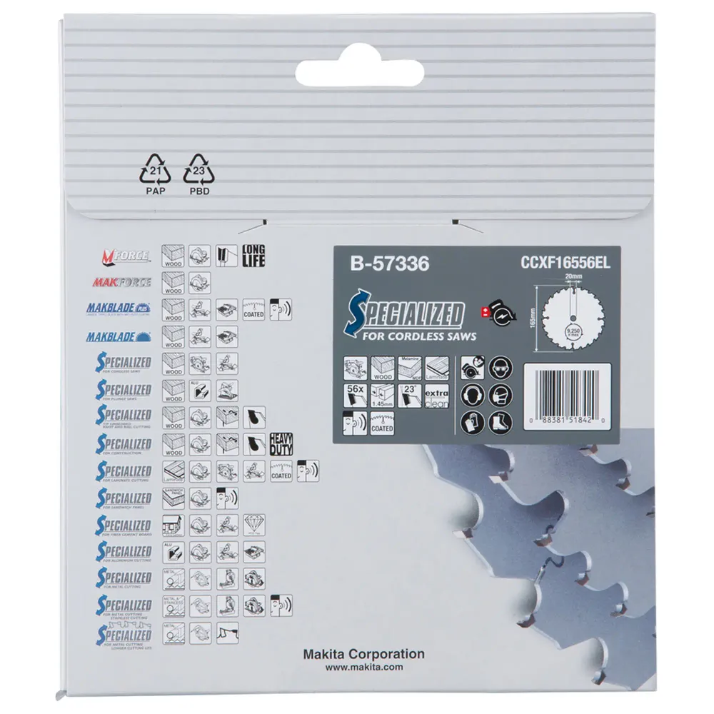 Tarcza Efficut TCT Makita B-57336