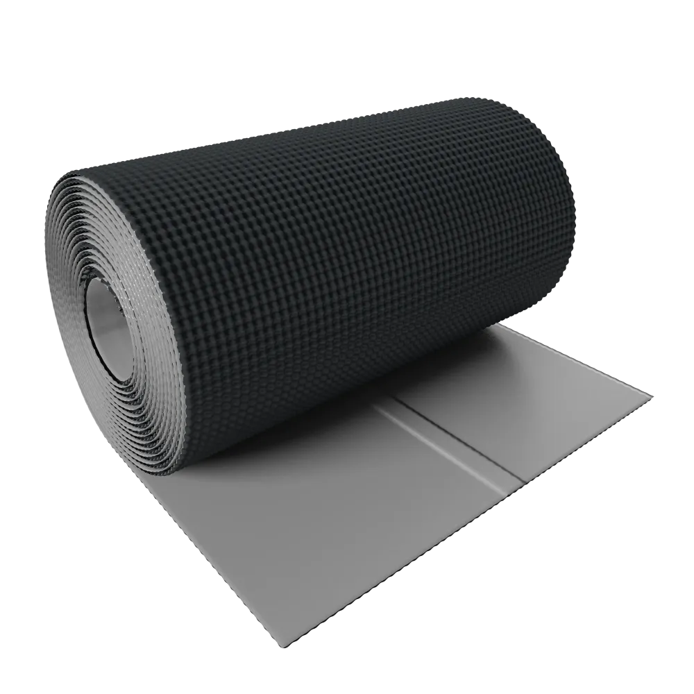 Taśma kominowa aluminiowa COROMIN Alu tłoczona 300mm/5mb antracyt