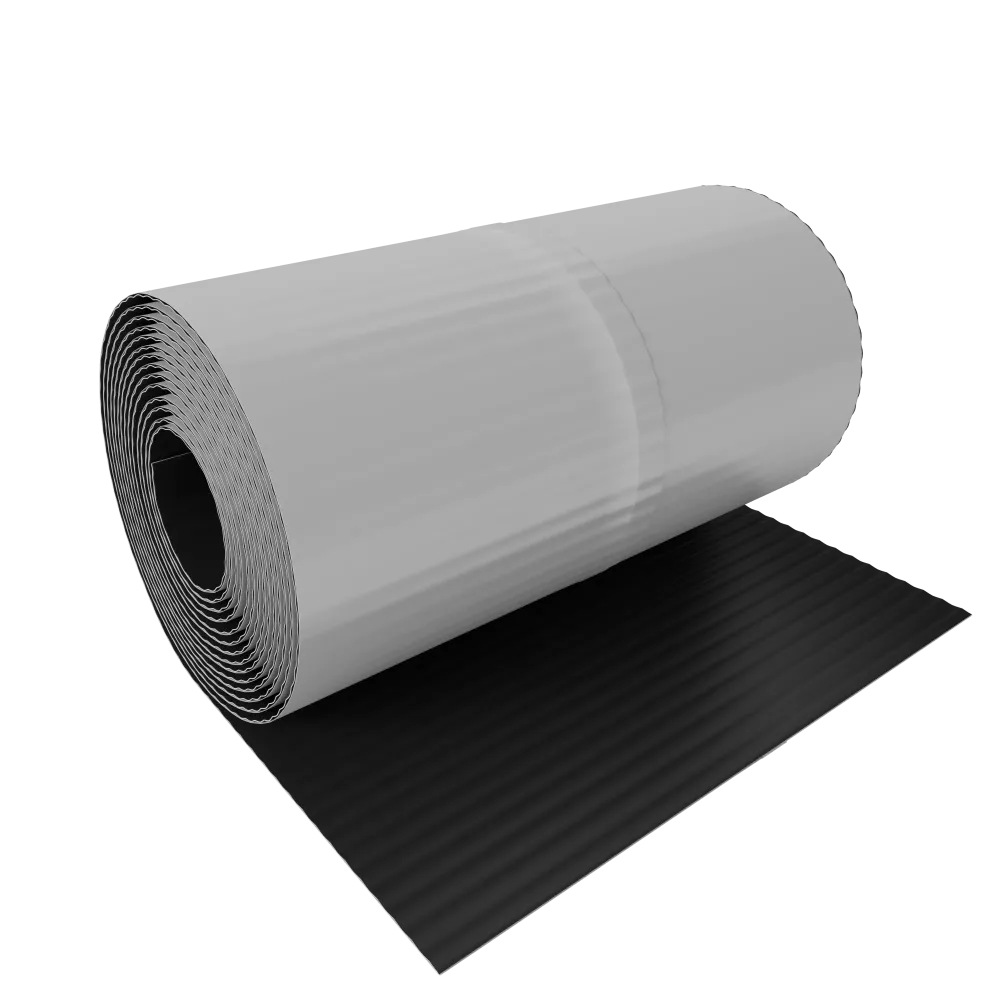 Taśma kominowa ołowiana COROMIN PB plisowana 300mm/5mb czarny