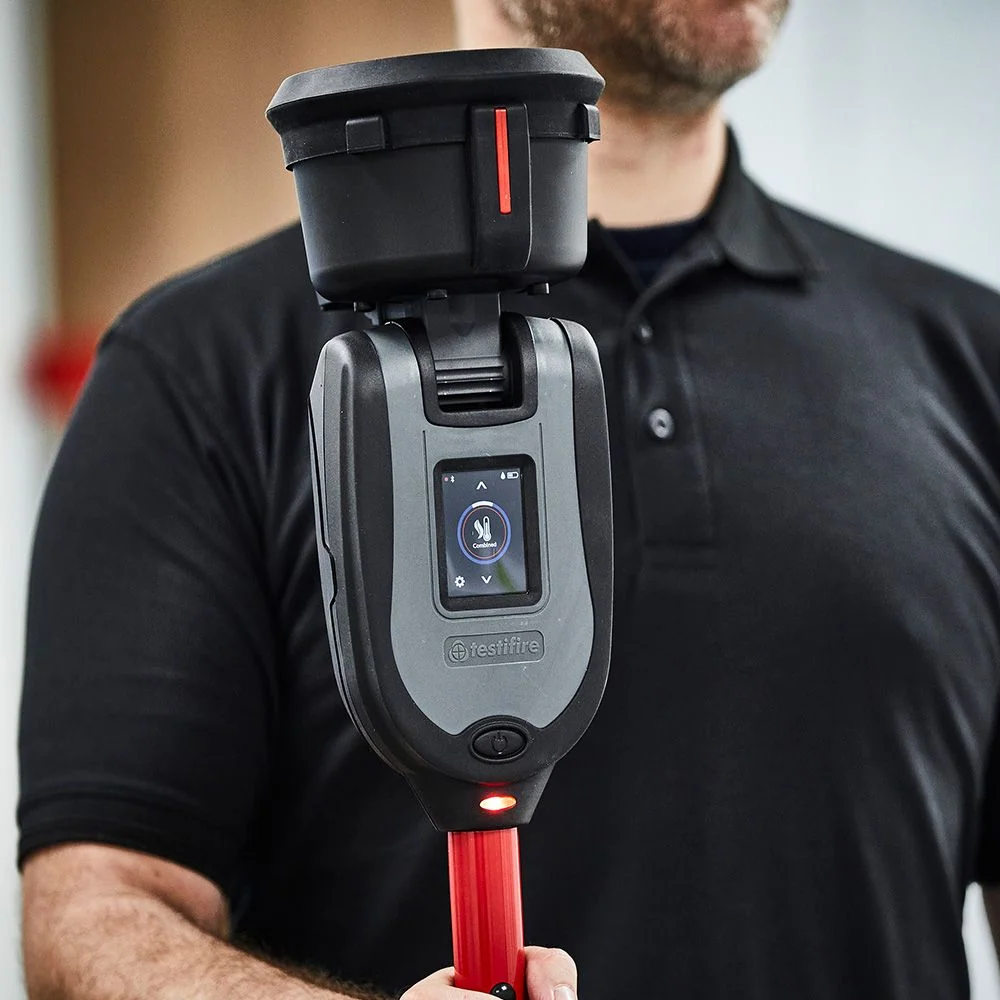 Zestaw zeznań XTR2 dym/ciepło i usuwanie (9m) Detectortesters