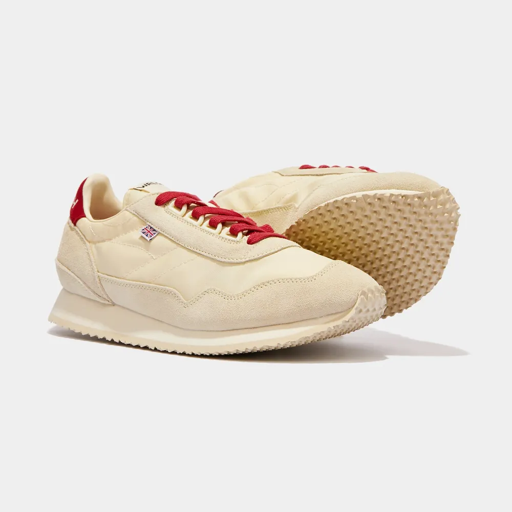 Ensign Lite - Off Chalk & Burgundy