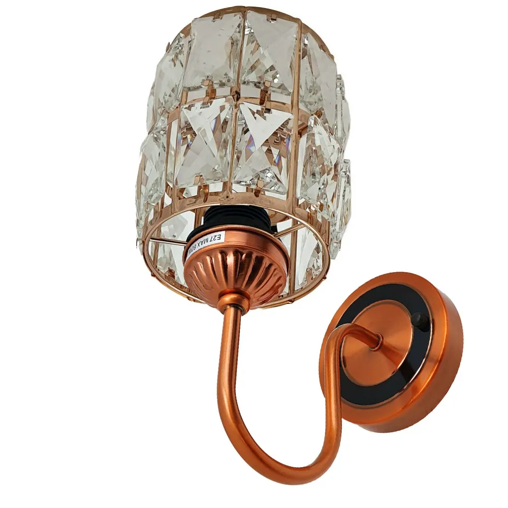 Industrial Orange Wall Light Fitting Home Lighting Indoor Crystal Lights~2538