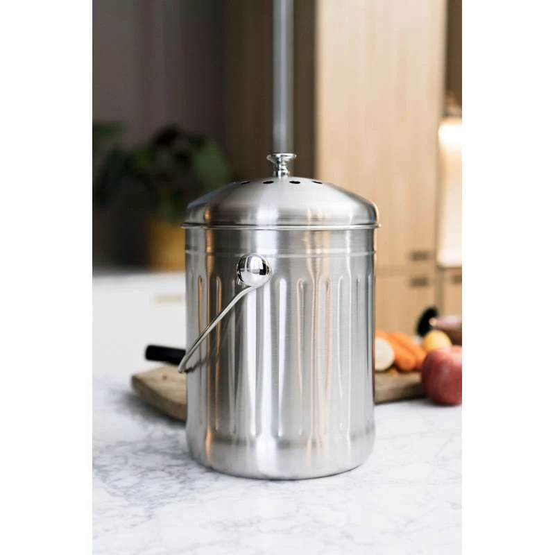 Pulito CompostPail Kompostspand z filtrem węglowym - 4 litry