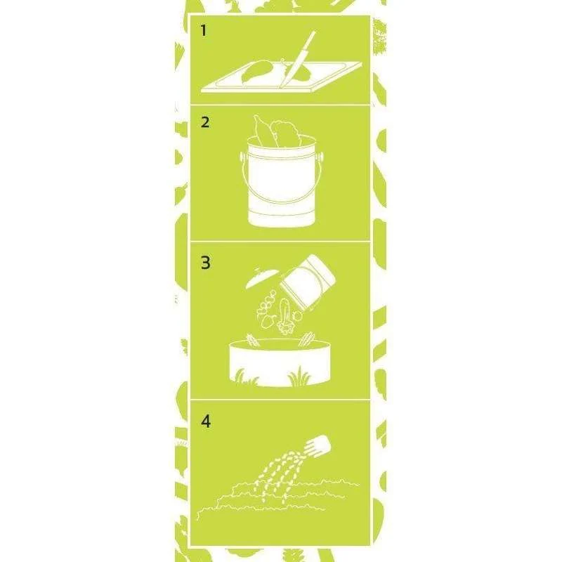 Pulito CompostPail Kompostspand z filtrem węglowym - 4 litry