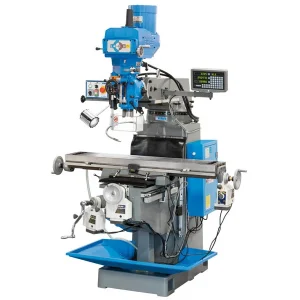 Frezarka pionowa Fervi F060V z szybką głowicą i wariatorem mechanicznym – 2,25 kW