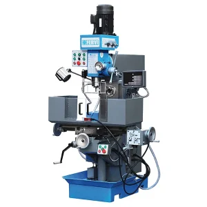 Frezarka uniwersalna szybka Fervi F050U z 3-osiowym wyświetlaczem, 400 V, 1,5 kW