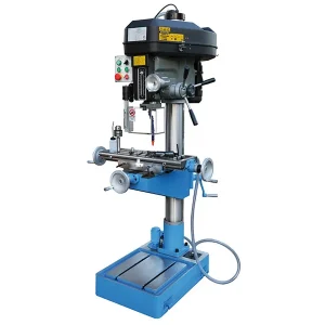 Frezarko-wiertarka słupowa Fervi T052/400V z napędem pasowym 1,5kW
