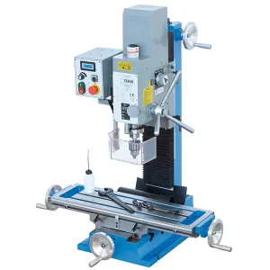 Wiertarko-frezarka kolumnowa Fervi T059/28V z przekładnią zębatą, 230 V, 1,1 kW