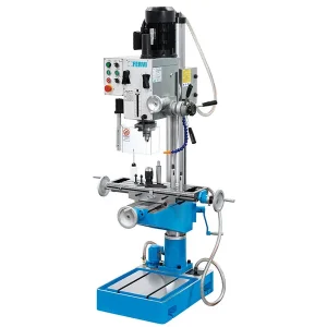 Wiertarko-frezarka przekładniowa Fervi T047/400V z układem chłodzenia, 1,1-1,5 kW