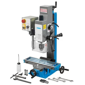 Wiertarko-frezarka stołowa Fervi T059/16V z przekładnią zębatą 230V 0,5kW