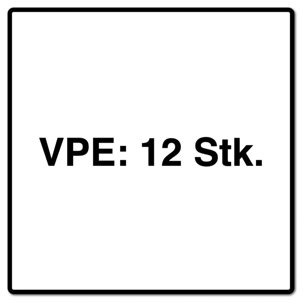 Makita E-17120-12 Tarcze tnące INOX 125 x 1,0 x 22,23 mm A60V-BF 12 sztuk w puszce