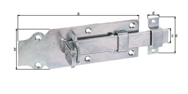 Śruba blokująca GAH długość 160 mm szerokość 56 mm prosta ( 8002893474 )