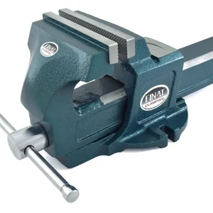 Imadło ślusarskie Finat szczęka stalowa MOP 125 mm rozstaw 130 mm