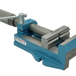 Imadło do wiertarki stołowej Finat MOTR-AR szybkie mocowanie szczęki 100mm rozstaw 100mm