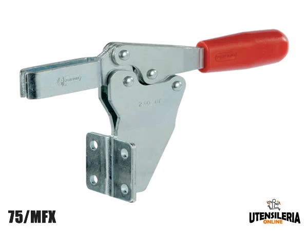 Speedy Block szybkomocujący poziomy 75/MFX stal nierdzewna 118mm
