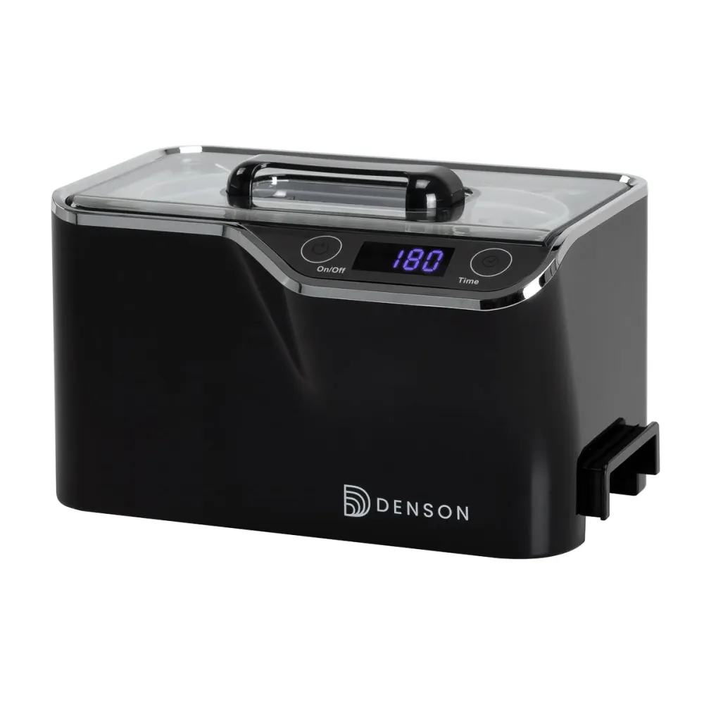 Ultradźwiękowy czyścik DENSON ACDS-100 0,6 L 50W czarny