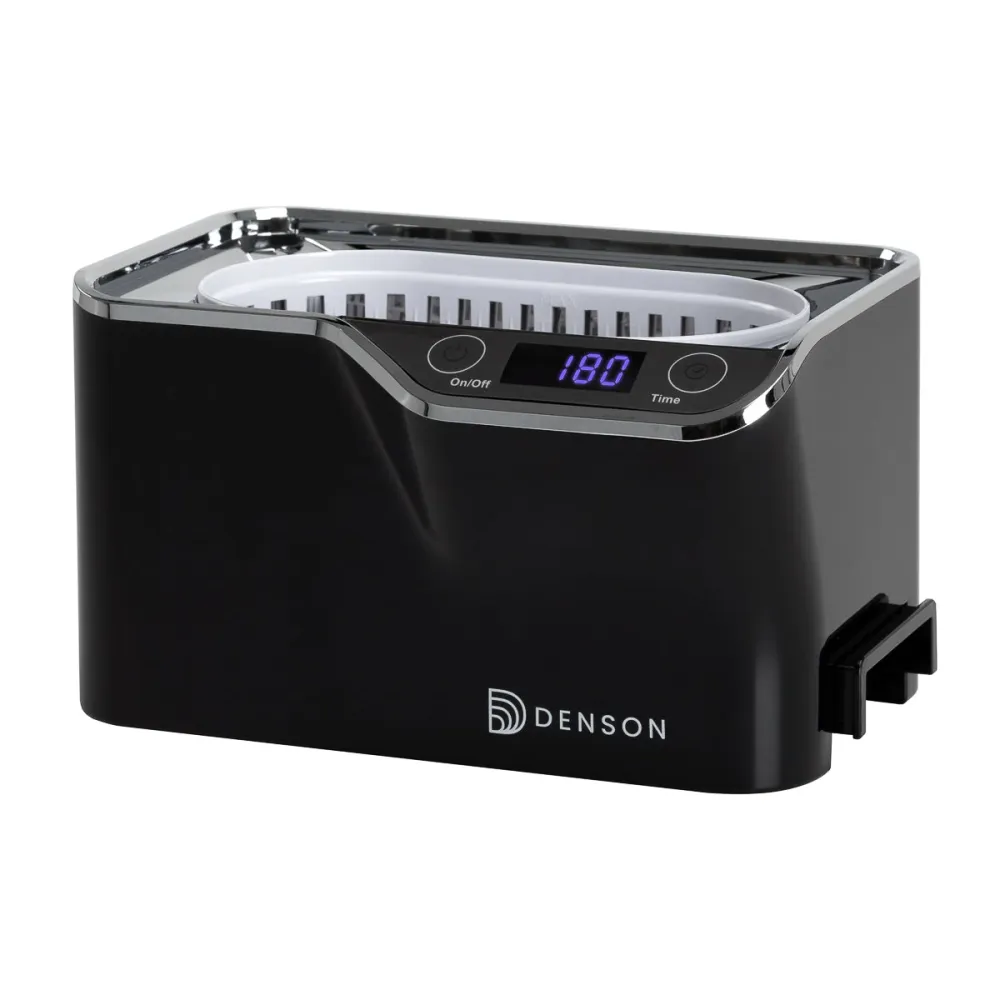 Ultradźwiękowy czyścik DENSON ACDS-100 0,6 L 50W czarny