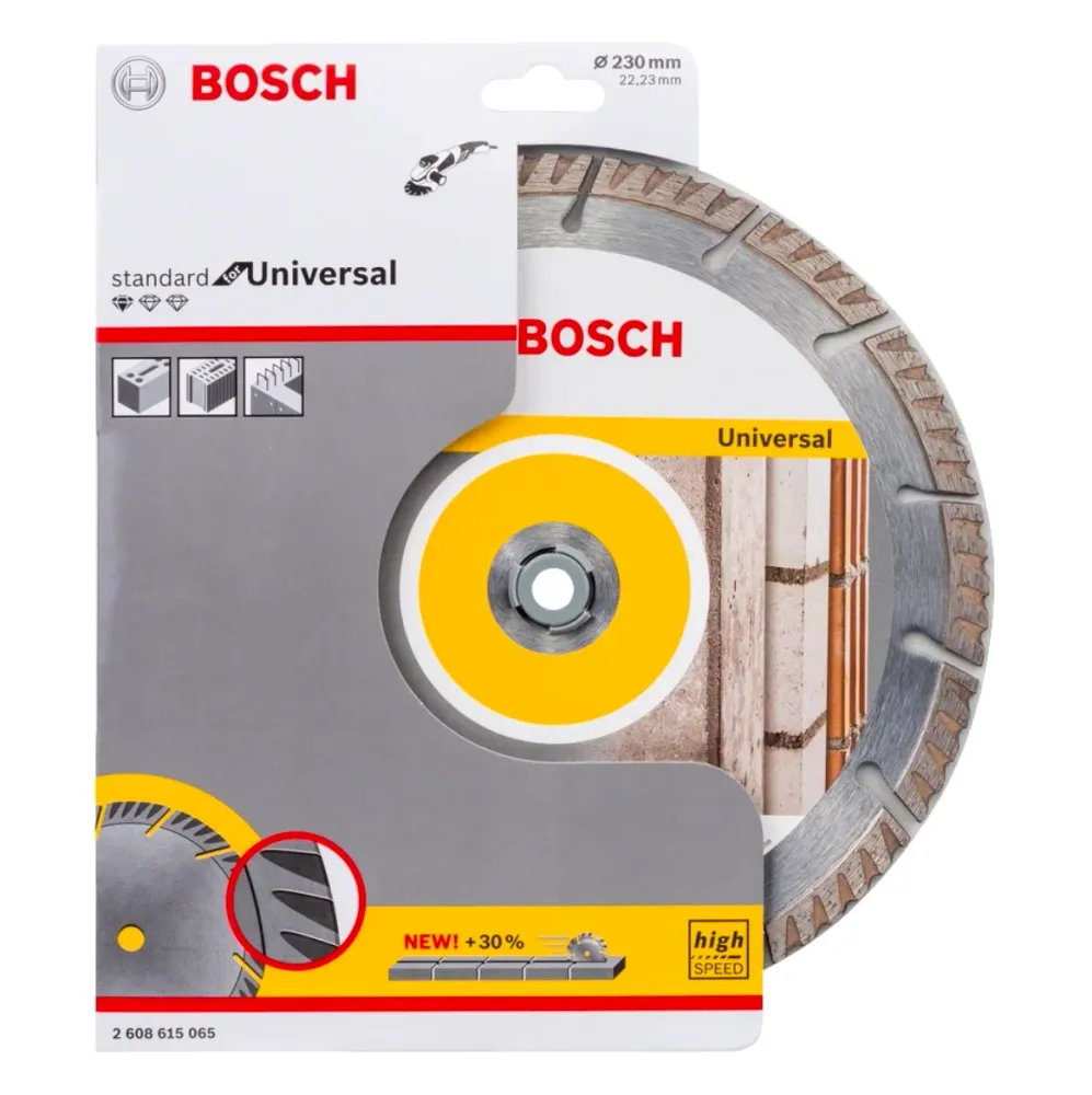 Standardowa uniwersalna diamentowa tarcza tnąca Bosch 230 x 22,23 mm 10 szt. ( 2608615066 ) do betonu Bosch Professional