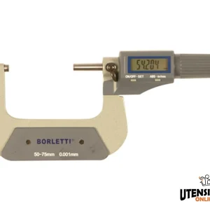 Cyfrowy mikrometr zewnętrzny IP65 Borletti BMD7100 75-100mm