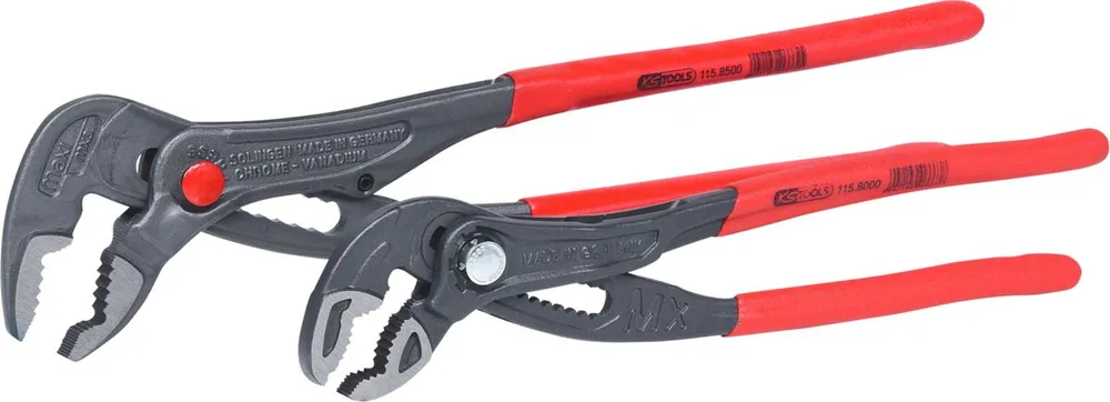 KS TOOLS Wasserpumpenzangen-Satz, 2-tlg, 10"-12" ( 115.8501 )