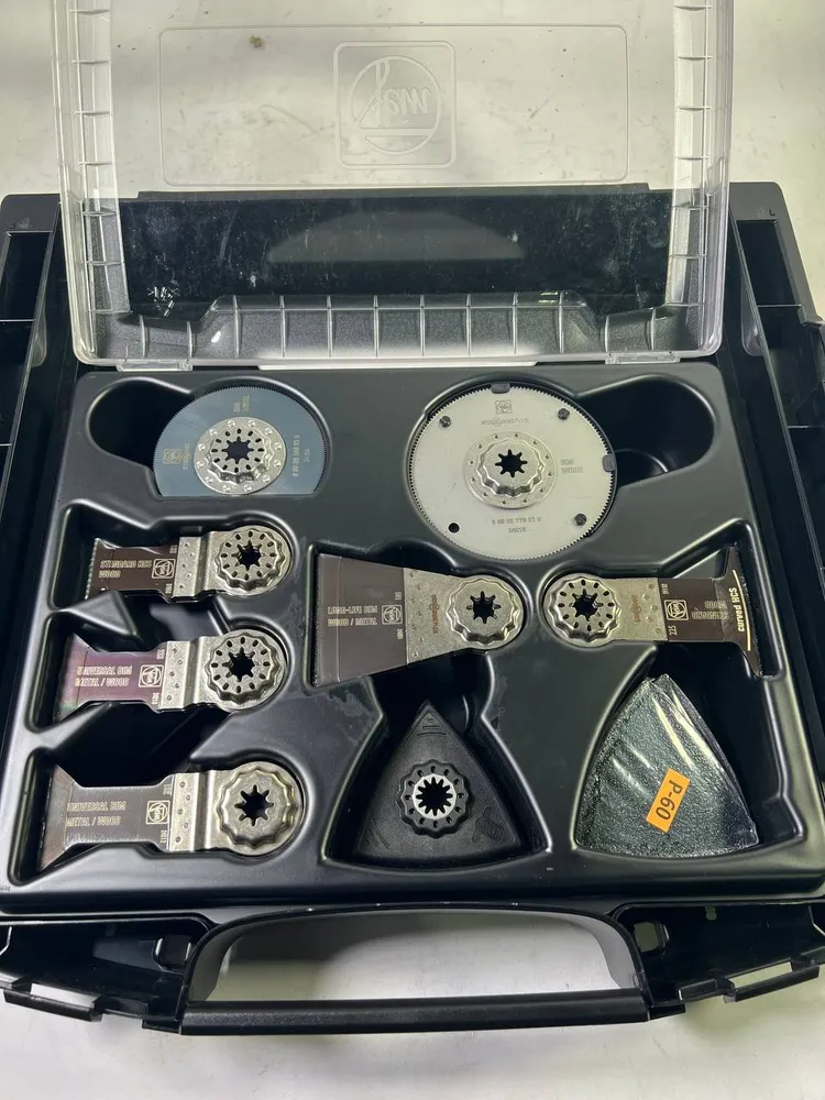 Zestaw akcesoriów do narzędzi wielofunkcyjnych Fein Starlock Plus 33 szt. + i-Boxx + i-Rack kompatybilny z L-Boxx 136
