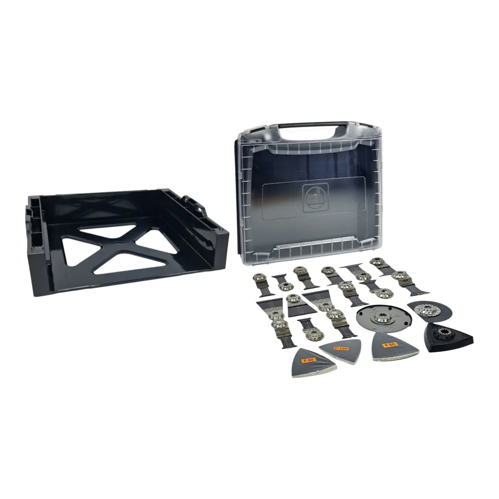 Zestaw akcesoriów do narzędzi wielofunkcyjnych Fein Starlock Plus 33 szt. + i-Boxx + i-Rack kompatybilny z L-Boxx 136
