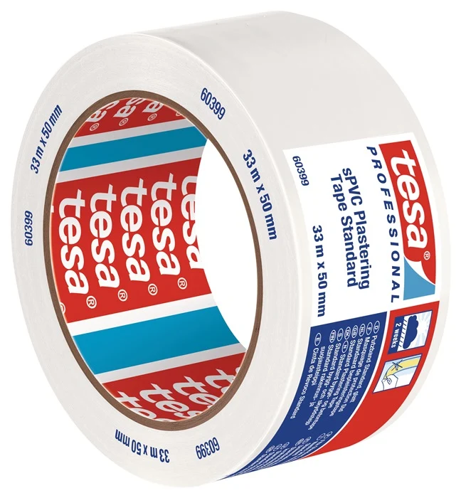 Taśma tynkarska tesa PVC 60399 ( 3000265334 ) Standardowa długość 33 m szerokość 50 mm