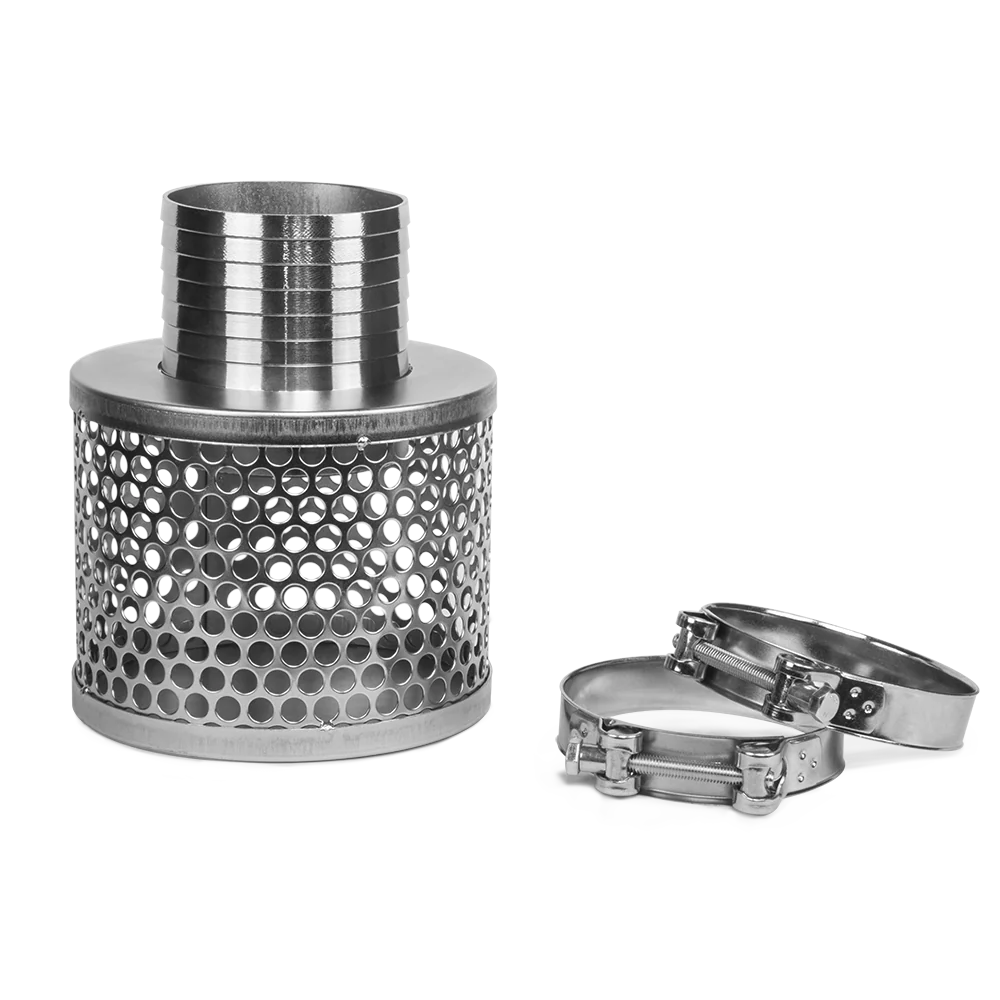 Kosz do węż ssącego 100 mm / 4"+ 2x GBS obejmy | SSF100