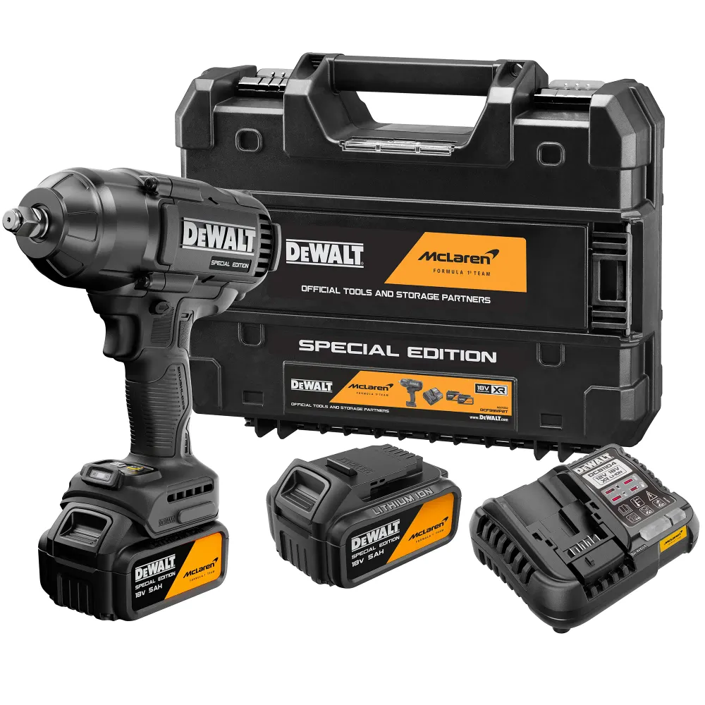 Klucz udarowy Dewalt McLaren DCF99MP2T-QW 18 V 5 Ah