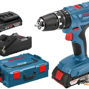 Bosch Professional wiertarko-wkrętarka udarowa GSB 18V-21 2 akumulatory 2.0Ah ładowarka