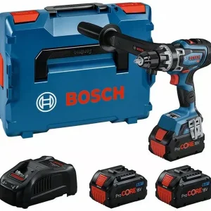 Wiertarko-wkrętarka akumulatorowa Bosch Professional GSR 18V-150 C BITURBO, zestaw kompletny