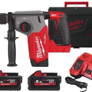 Milwaukee Młotowiertarka M18 FHX SDS-Plus 2.5J FIXTEC 2 Akumulatory 5.5Ah