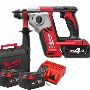 Milwaukee Młotowiertarka SDS M18 BH-402C 18V zestaw 2 akumulatorów ładowarka
