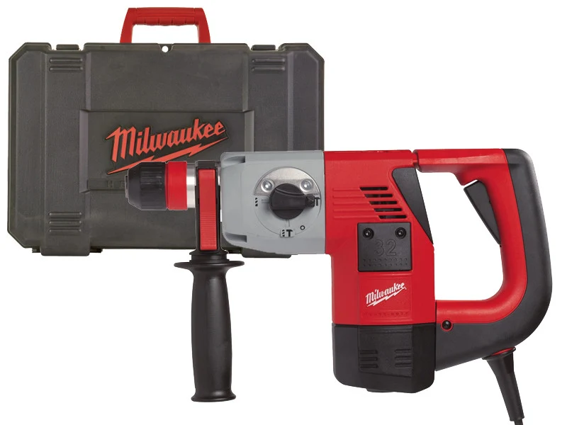 Milwaukee Młotowiertarka sieciowa PLH 32 XE SDS-Plus 900W beton 32mm 3.8J
