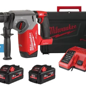 Młotowiertarka akumulatorowa Milwaukee M18 Fuel ONEFHX SDS-Plus One-Key AVS Zestaw