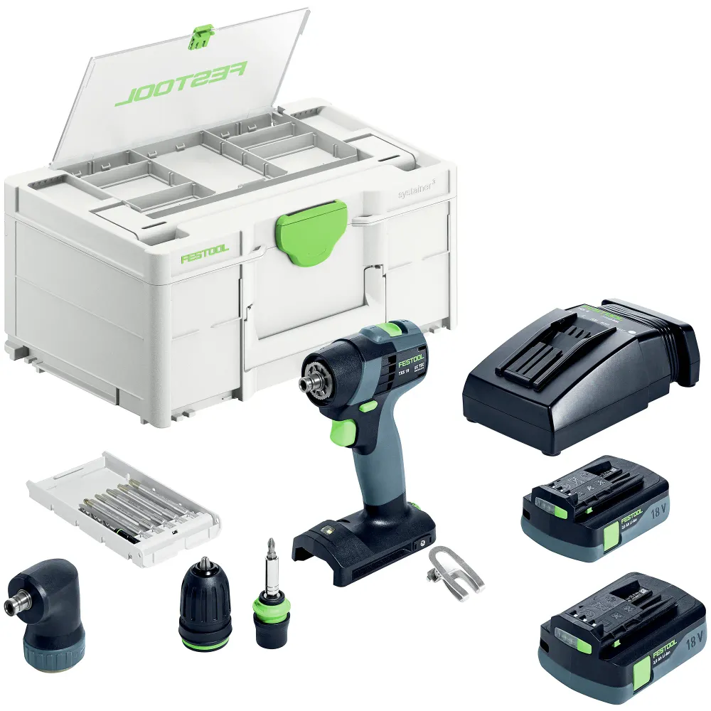 Festool TXS C Set 18 V 3 Ah Wiertarko-wkrętarka