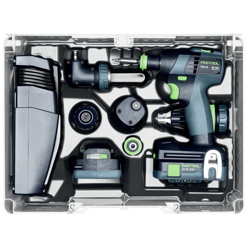 Festool TXS C Set 18 V 3 Ah Wiertarko-wkrętarka