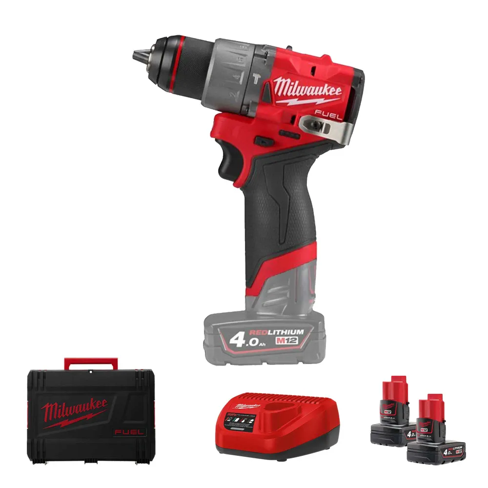 Wiertarka udarowa Milwaukee M12 FPD2-402X 4Ah