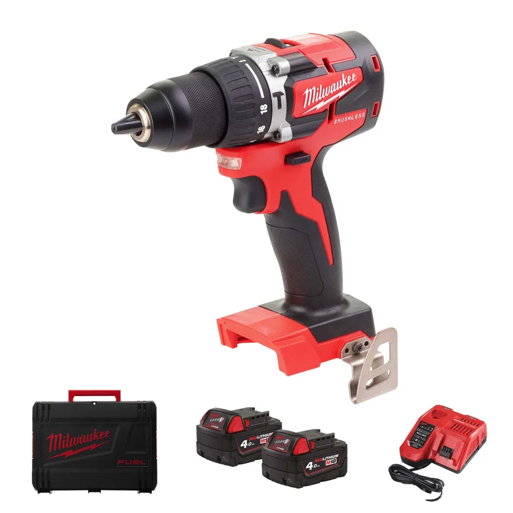 Wiertarka udarowa Milwaukee M18 BLPDRC-402C