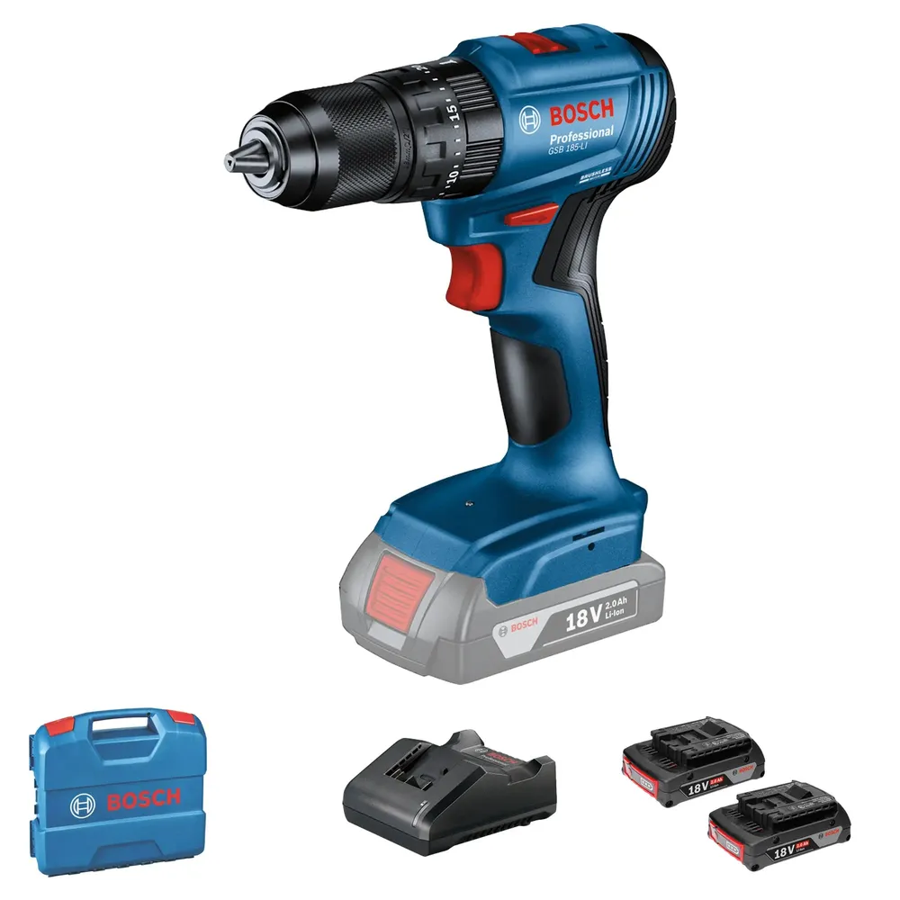 Wiertarko-wkrętarka akumulatorowa Bosch GSB 18V-45 PRO 18V 2Ah