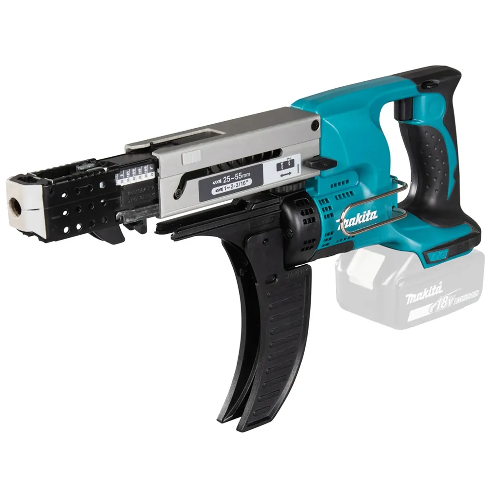 Wkrętarka Makita DFR550ZJ 18 V do płyt gipsowo-kartonowych